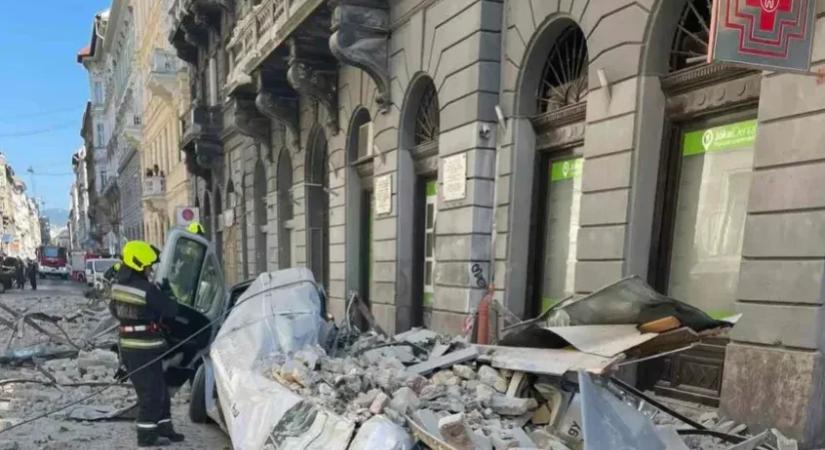 Négy ember ellen emeltek vádat a Jókai utcai házomlás ügyében