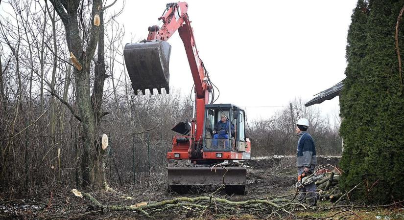 Megkezdődött az új egri ebrendészeti telep építése Egerben