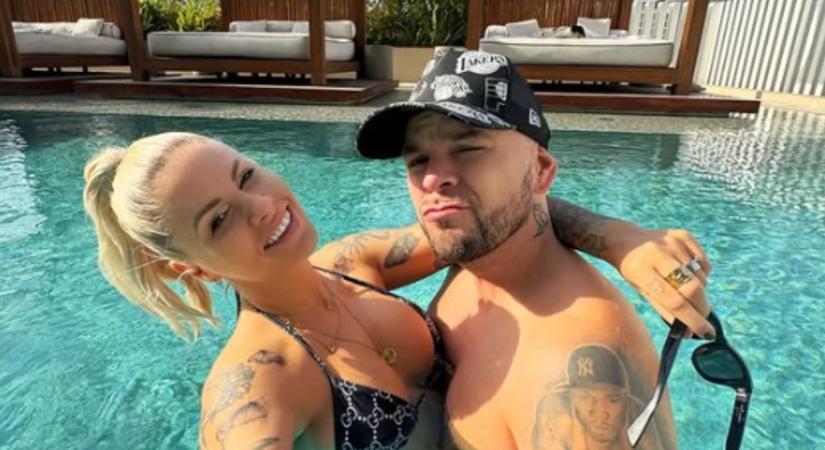 A sztárpár legcukibb pillanata: Metzker Viki különleges meglepetéssel készült férjének