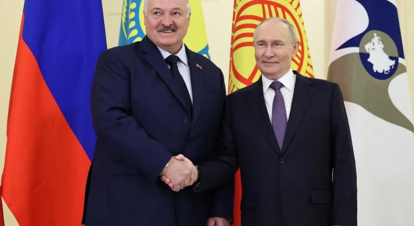 Szankciókat vet ki Ukrajna Lukasenkóra, amiért háborús segítséget ad Oroszországnak