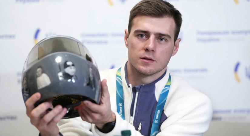 Egy vagyont adott az ukrán milliárdos a sisakja miatt kizárt olimpikonnak