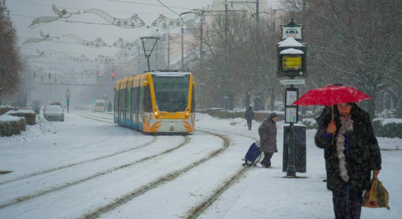Visszatér a kemény tél, Debrecen térségébe a hó mellett viharos szélre is számítani kell