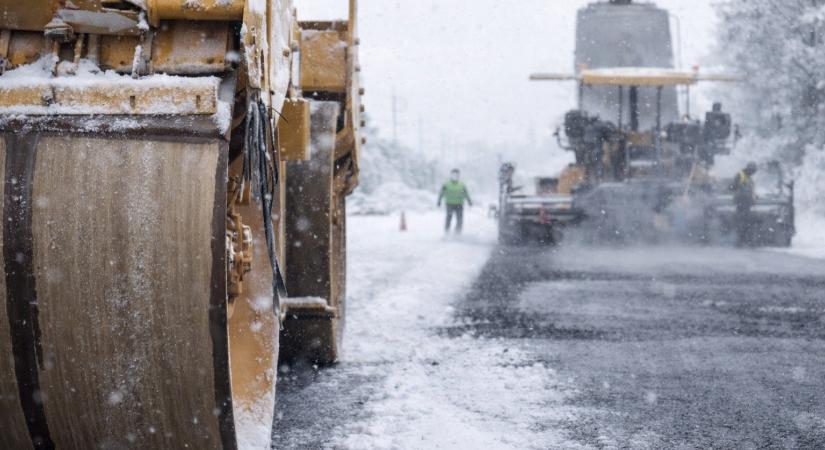 Téli károk után indul a tavaszi helyreállítás Heves vármegyében: 59 km utat javítottak fel