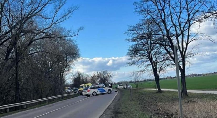 Drámai baleset Martfűnél – a helyszínre mentő is érkezett