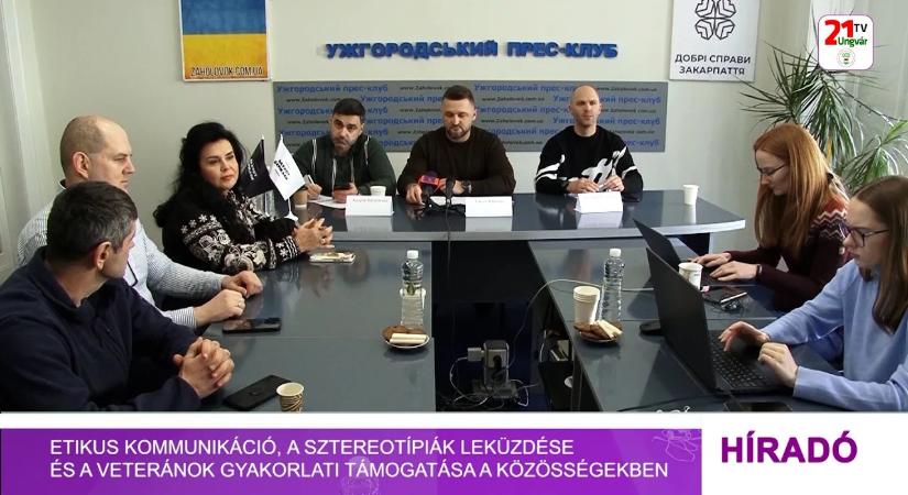 Etikus kommunikáció, a sztereotípiák leküzdése és a veteránok gyakorlati támogatása a közösségekben (videó)