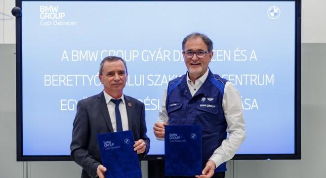Bővül a BMW Group Gyár Debrecen duális szakképzési programja