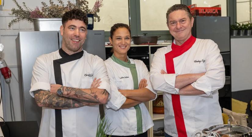 Ezt benézte a Séfek Séfe versenyzője: Wossala Rozinát és Vomberg Pityut várta Krausz Gábor mellé