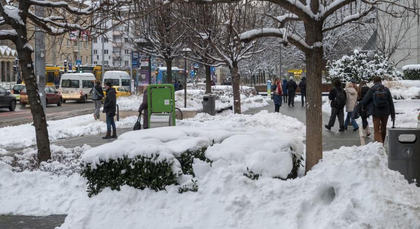 Visszatérhet a kőkemény tél: lesz, ahol 10-20 centi hó is eshet