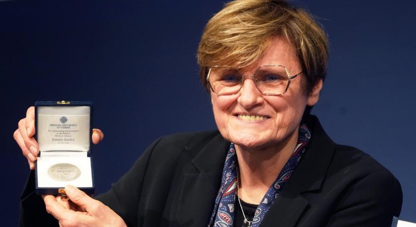 Újabb világsiker: Amerika legnagyobbjai közé került Karikó Katalin