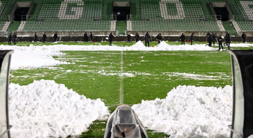 Hatalmas hó fogadta a Fradi játékosait Bulgáriában, de Robbie Keane bízik a helyi munkásokban (VIDEÓ)