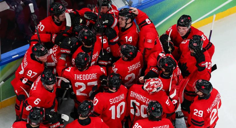 Kanada szenzációs meccsen hosszabbításban győzött Csehország ellen a férfi hokitorna negyeddöntőjében