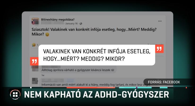 Továbbra is hiány van az ADHD elleni gyógyszerből