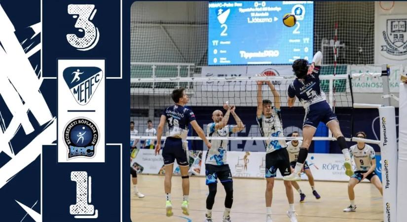 Férfi röplabda Extraliga: a Miskolc négy játszmában verte meg a vendég Kecskemétet
