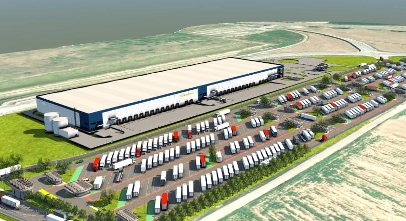 Látványtervek: ilyen lesz a debreceni logisztikai és kamionterminál