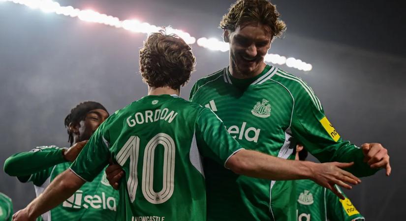 Gordon megállíthatatlan volt, a Newcastle percek alatt elintézte a Qarabagot a BL-rájátszásban