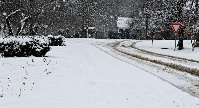Visszatér a kemény tél: kiadós havazás után mínusz 20 fok is jöhet