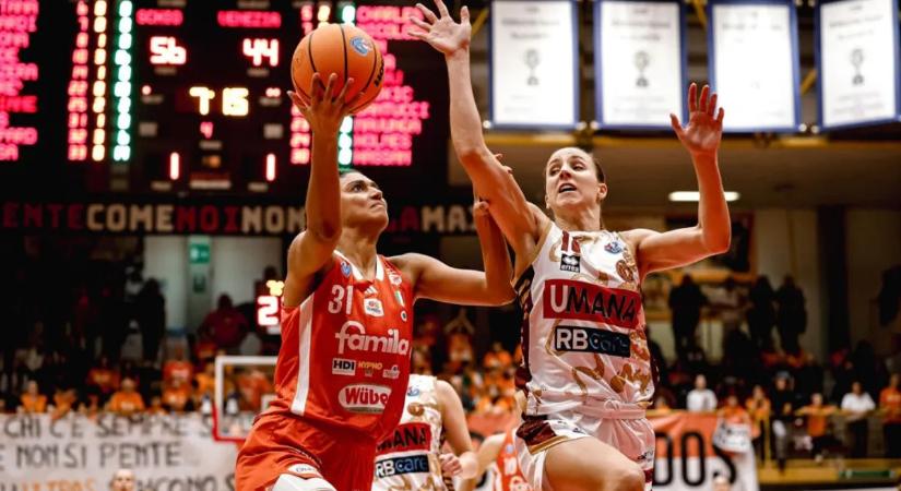 Női kosárlabda Euroliga: a Schio nagy csatában nyerte meg az olasz rangadót