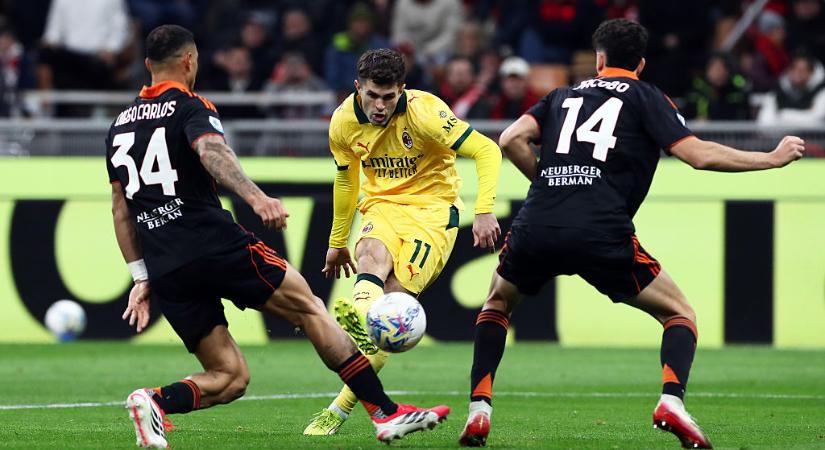 Serie A: odahaza ikszelt a Como ellen az AC Milan! – videóval