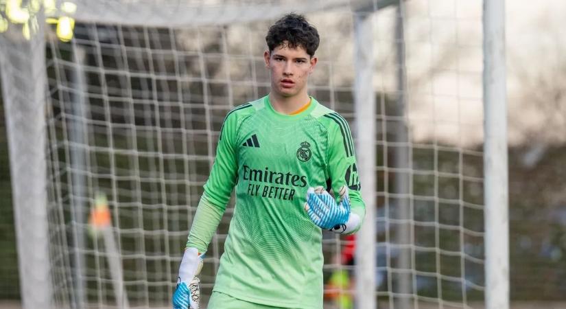Már az MLSZ is felfigyelt rá: akár magyar válogatott is lehet a Real Madrid kapusából