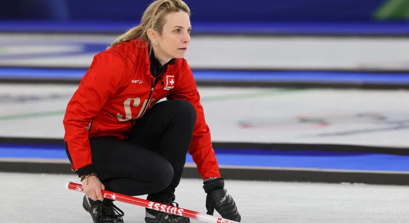 Téli olimpia: Svájc bejutott az elődöntőbe a női curlingtornán