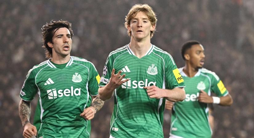 Gordon négy gólt lőtt, a Newcastle hatig jutott a Qarabağ vendégeként