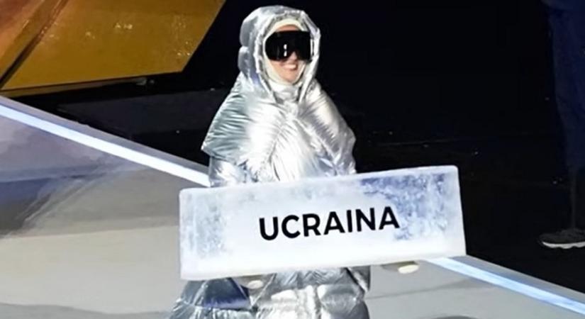 Leleplezték, ki vitte álarcban az ukránok olimpiai országtábláját