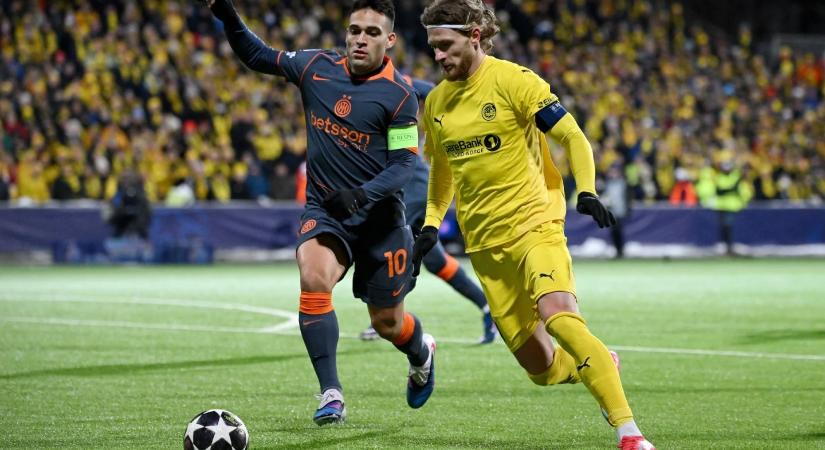 Kétgólos előnyből várja a visszavágót a Bodø/Glimt az Inter ellen