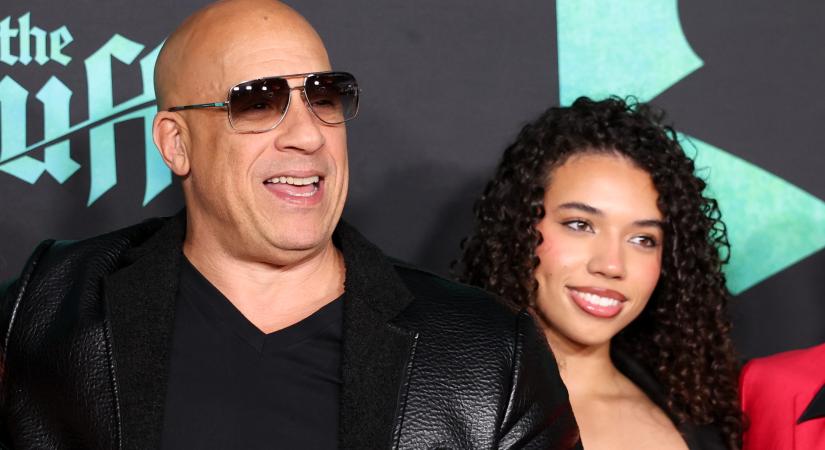 Vin Diesel büszke lányos apa: csodaszép 17 éves lánya kísérte el a vörös szőnyegre