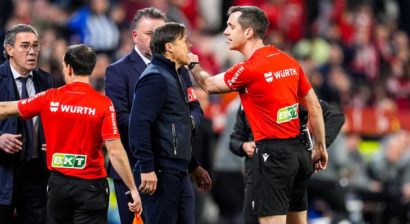 Súlyos büntetés: hétmeccses eltiltást kapott a Sevilla vezetőedzője – HIVATALOS