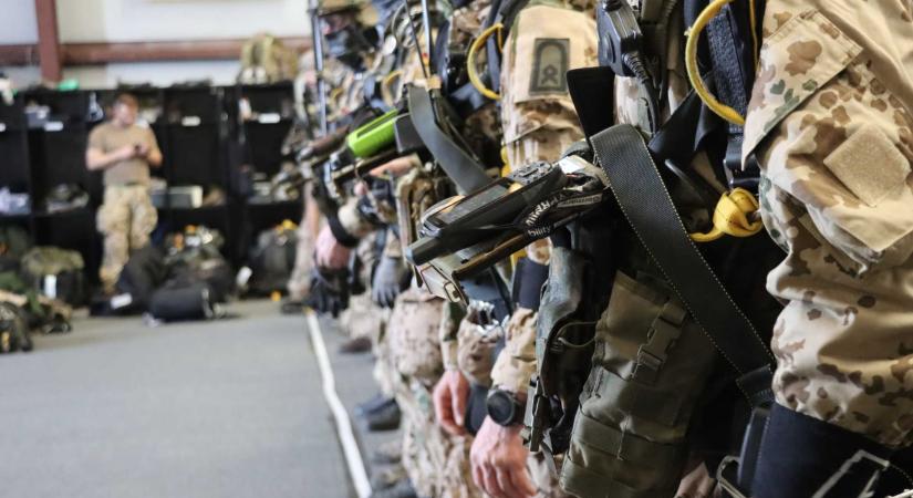 Ukrán kiképzők oktatják a német katonákat