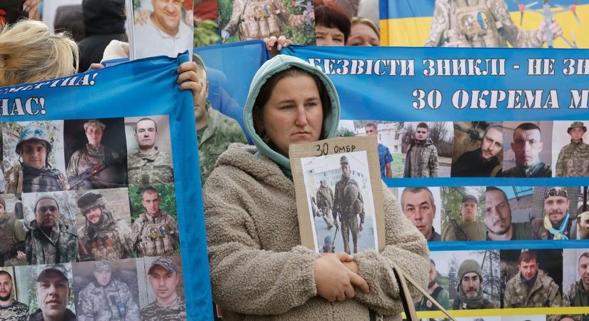 Ukrajna több mint hatezer nevet tartalmazó fogolylistát adott át a Vatikánnak