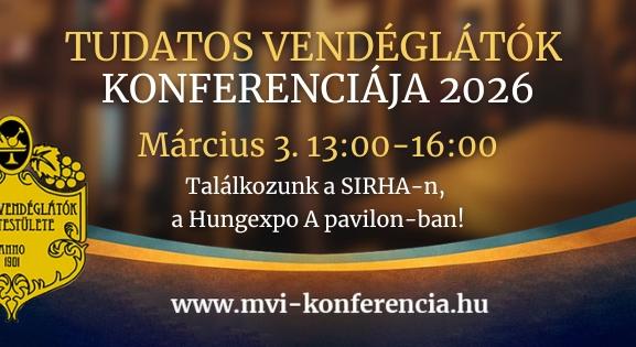 Tudatos Vendéglátók Konferenciája 2026