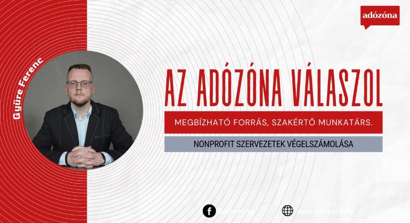 Az Adózóna válaszol: nonprofit szervezetek végelszámolása