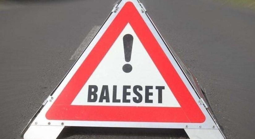 Baleset történt a 7-es főúton
