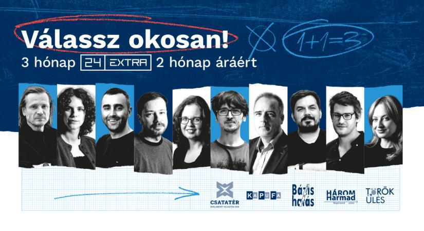 Válassz okosan! – új közéleti tartalmak és kedvezményes csomagok a 24 Extrában