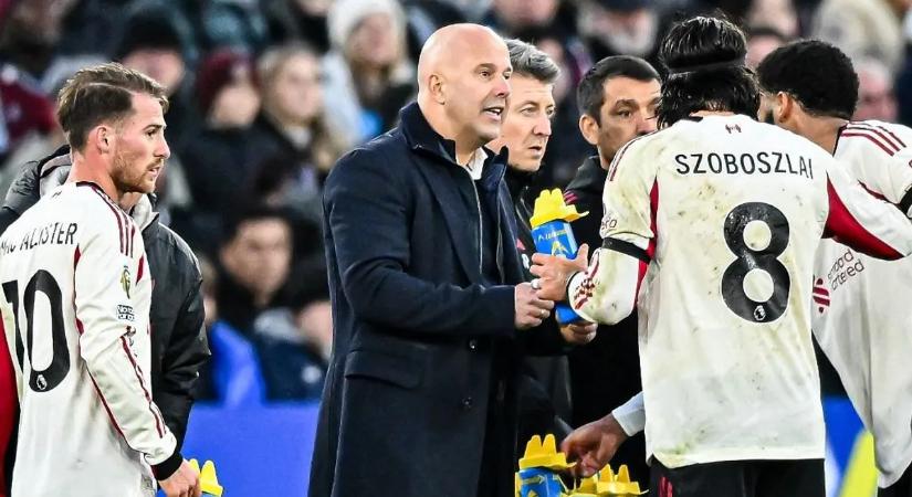 Arne Slot bajba került, nem tudja, mihez kezdjen Szoboszlaival