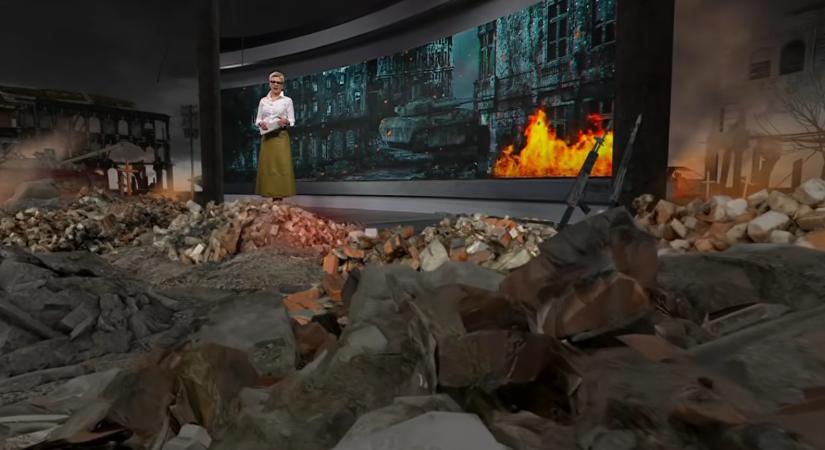 A kormány szerint ki kell maradnunk a háborúból, az M1 műsorvezetőjének ez nem sikerült