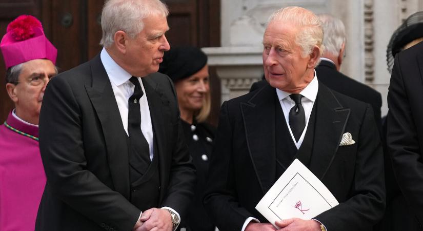 Őrizetbe vették András volt yorki herceget, a brit uralkodó öccsét