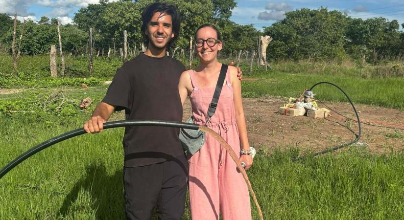 Skorpió marta meg a miskolci önkéntest Afrikában, de nem ez volt a legsúlyosabb élménye - képekkel, videóval