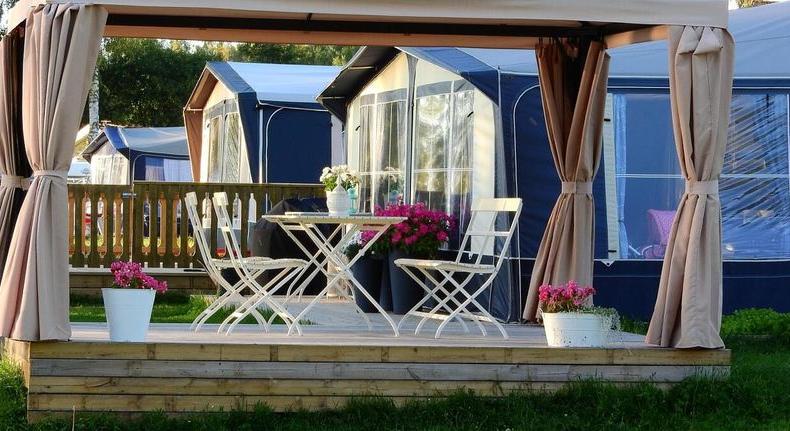 Pergola a kert és terasz számára