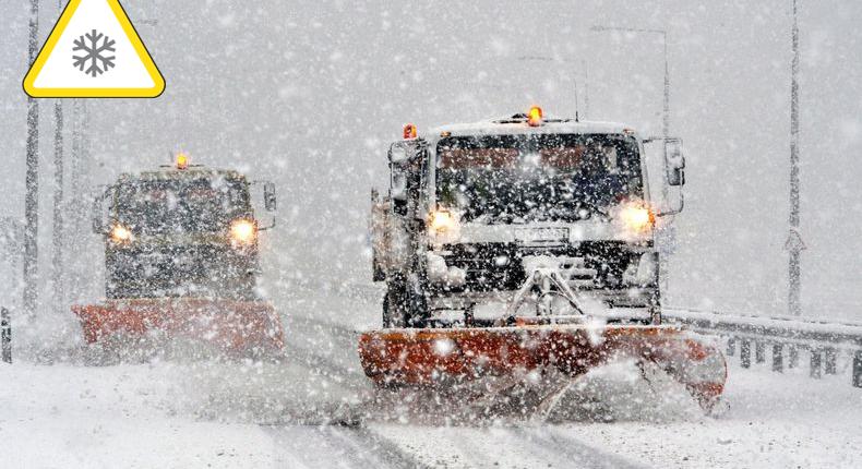 Kiadták a narancs figyelmeztetést, nagy havazás, hófúvás jön