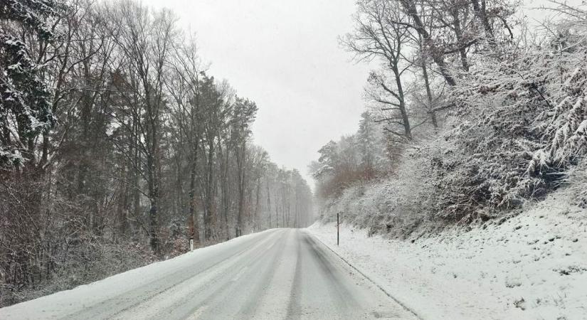 Berobban a havazás: már látni, hogy pontosan mikor kezdődik, és mekkora mennyiség érkezik