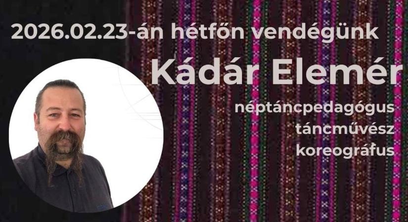 Moldvai csángó kultúráról tart előadást Kádár Elemér erdélyi néptáncművész Nagyszékelyben