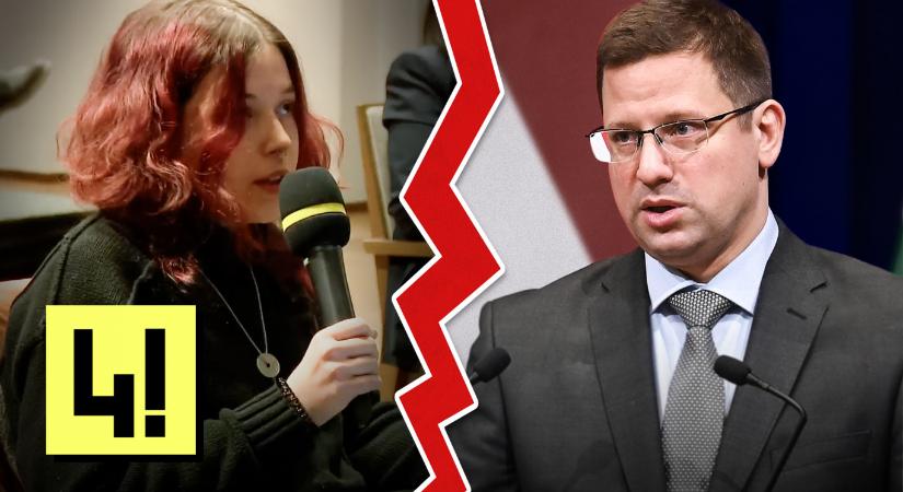 Nagy Márton meetingjéről és a Fidesz fejbelövős videójáról kérdeztünk a kormányinfón