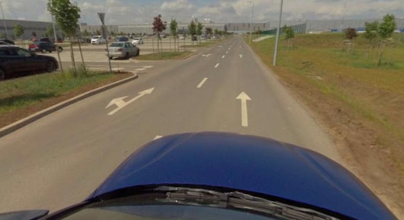 Baleset Debrecenben, a BMW-körúton