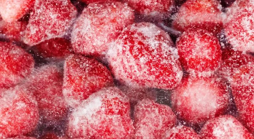 Fagyasztott szamócát hív vissza a SPAR