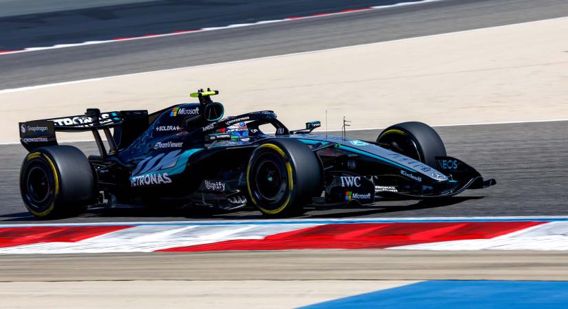 Mercedes-elsőség Bahreinben, megint megállt az Aston Martin autója