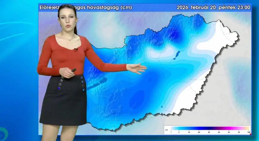 Időjárás: Kiadták az új riasztási szintet, 4 vármegye narancssárga borult – VIDEÓ!