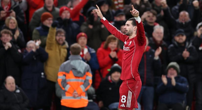 A BBC kielemezte, hogyan lett Szoboszlai Dominik a Liverpool kulcsembere