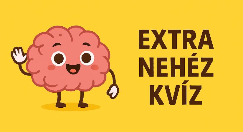 Csak a legtehetségesebbek tudnak elérni 5 pontot ebben az extra nehéz kvízben